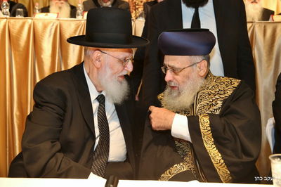 הגר"י יוסף והגר"ש כהן, הערב