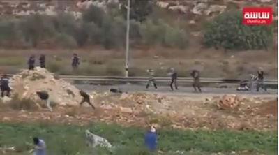 מאות ערבים התפרעו ליד בית אל, 2 נורו ונפצעו