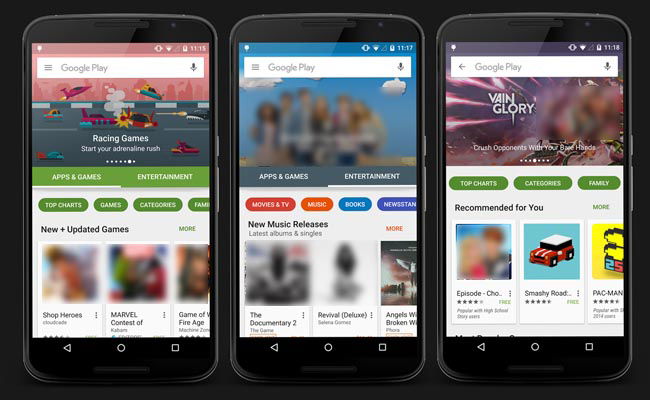 תתכוננו: Google Play תעבור מהפך עיצובי