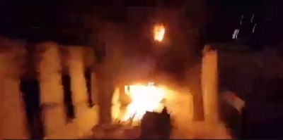 בפעם השנייה: פורעים פלסטינים הציתו שוב את קבר יוסף בשכם