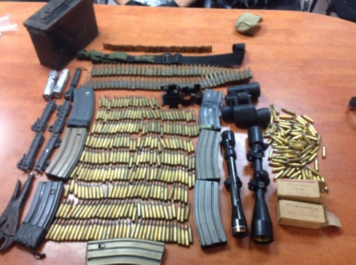 אמצעי הלחימה שנמצאו