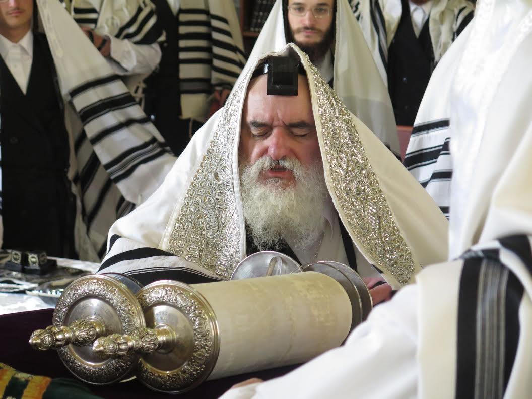 המסע החל: הרבי מויז'ניץ נחת בניו יורק ובירך חסידים