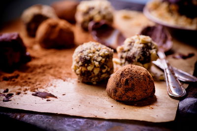 טראפלס פרווה בציפוי קקאו