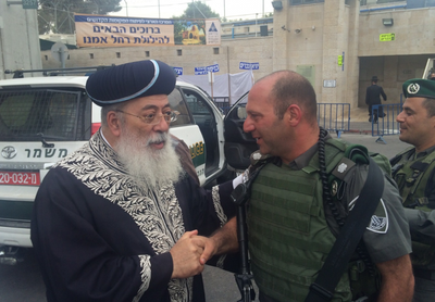 הראשל"צ הגר"ש עמאר בקבר רחל, היום