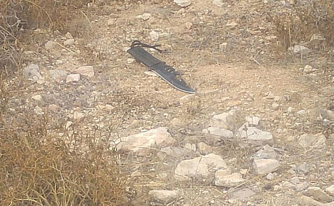 הסכין מפיגוע הדקירה, הבוקר