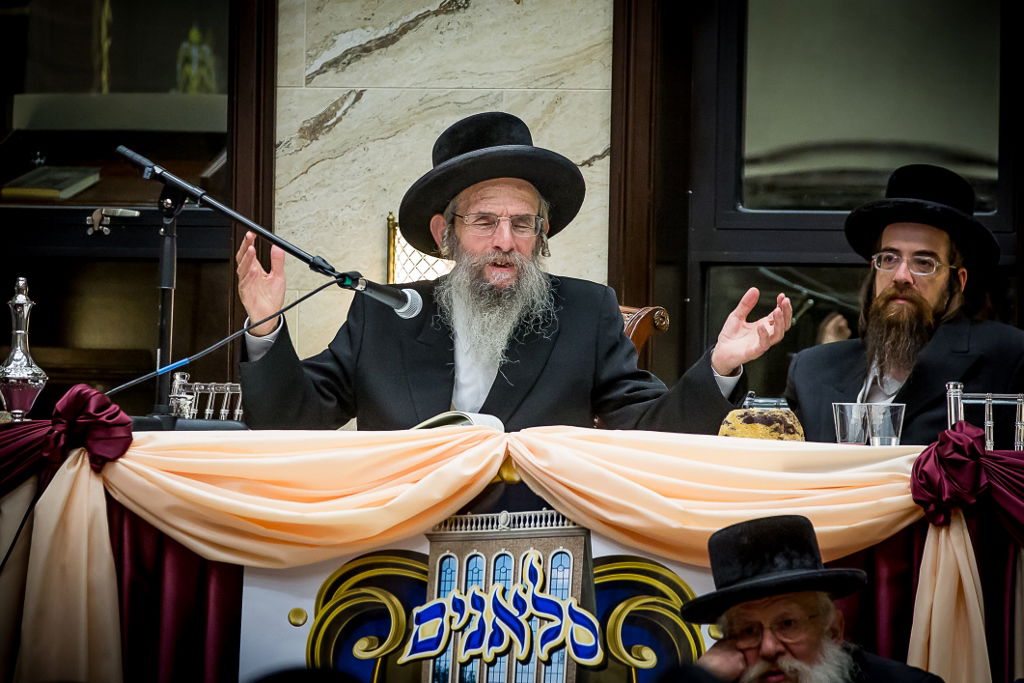 גלריה: הכנסת ספר תורה לבית המדרש של סלאנים בבורו פארק