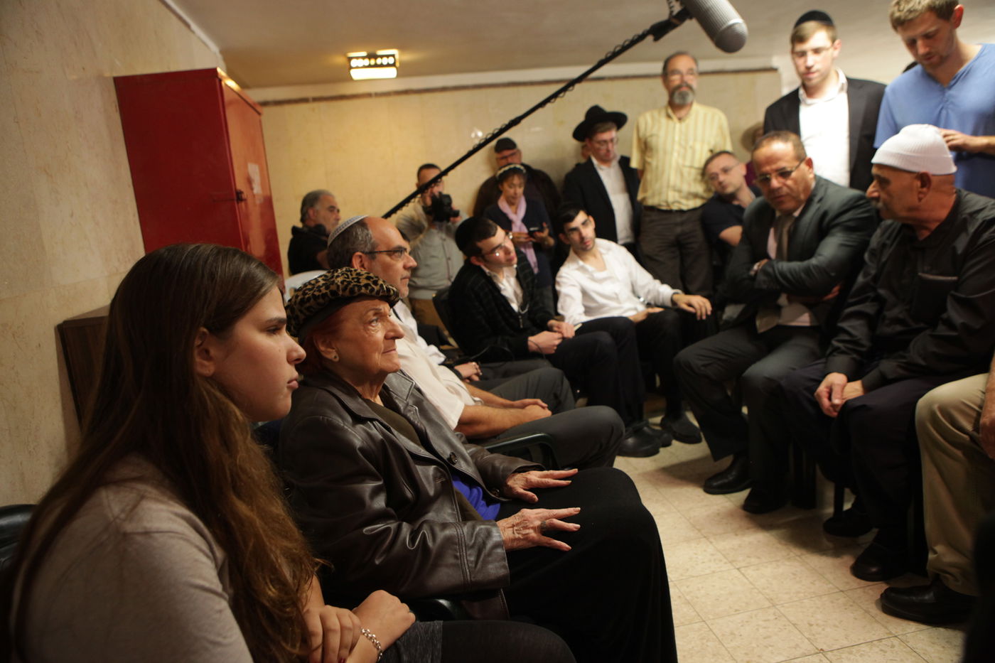 תיעוד: בני משפחת זידאן סיף הגיעו לנחם את משפחת רוטמן