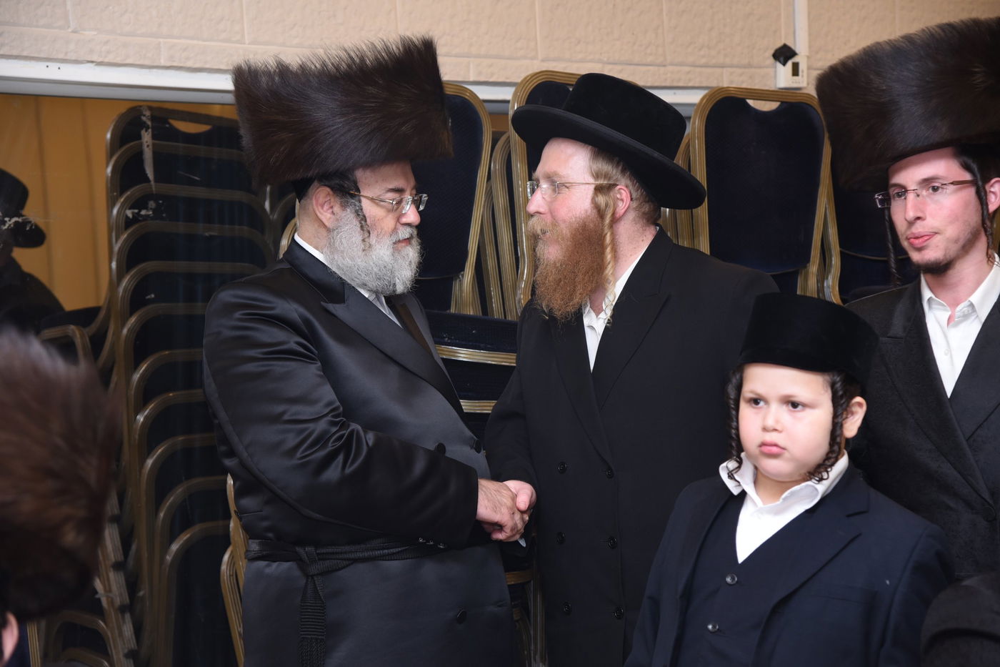 גלריה: חתונת בתו של הרב מרדכי בריסק