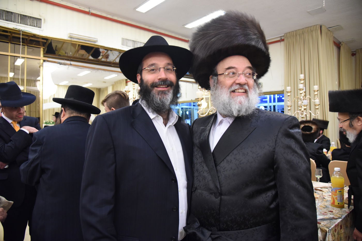 גלריה: חתונת בתו של הרב מרדכי בריסק