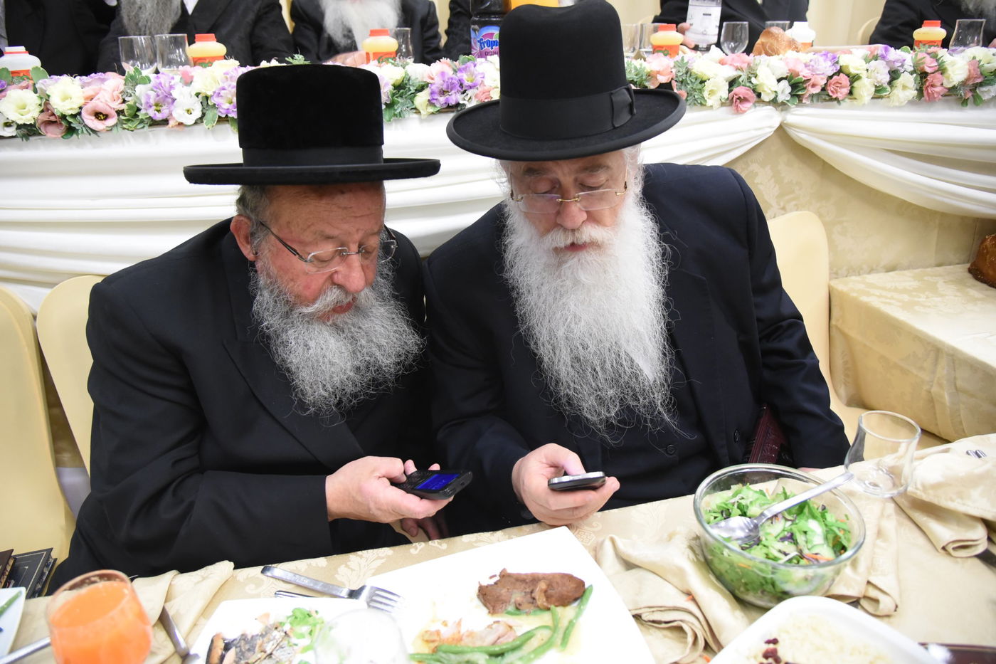 גלריה: חתונת בתו של הרב מרדכי בריסק