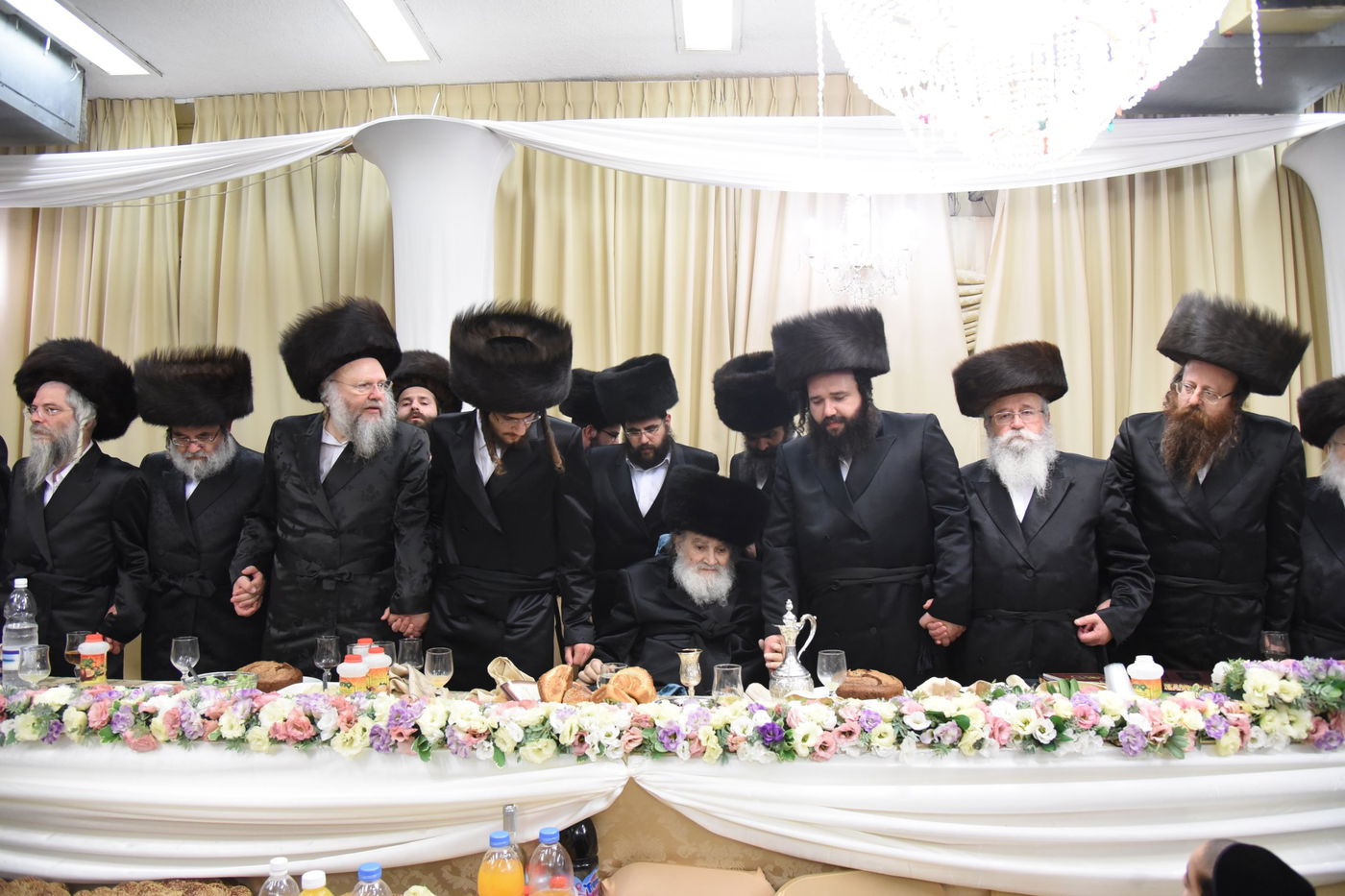 גלריה: חתונת בתו של הרב מרדכי בריסק