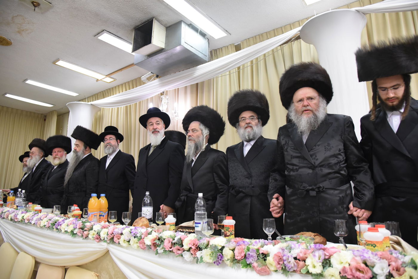 גלריה: חתונת בתו של הרב מרדכי בריסק