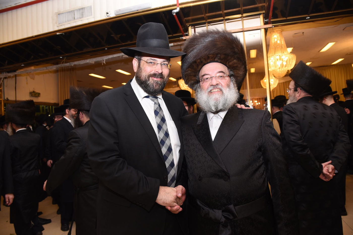 גלריה: חתונת בתו של הרב מרדכי בריסק