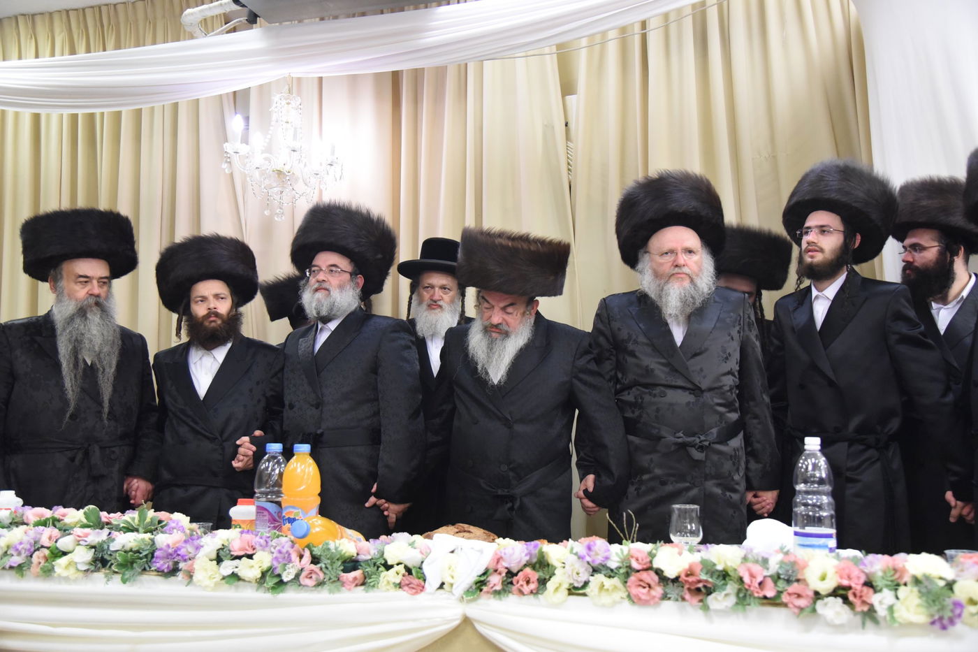 גלריה: חתונת בתו של הרב מרדכי בריסק