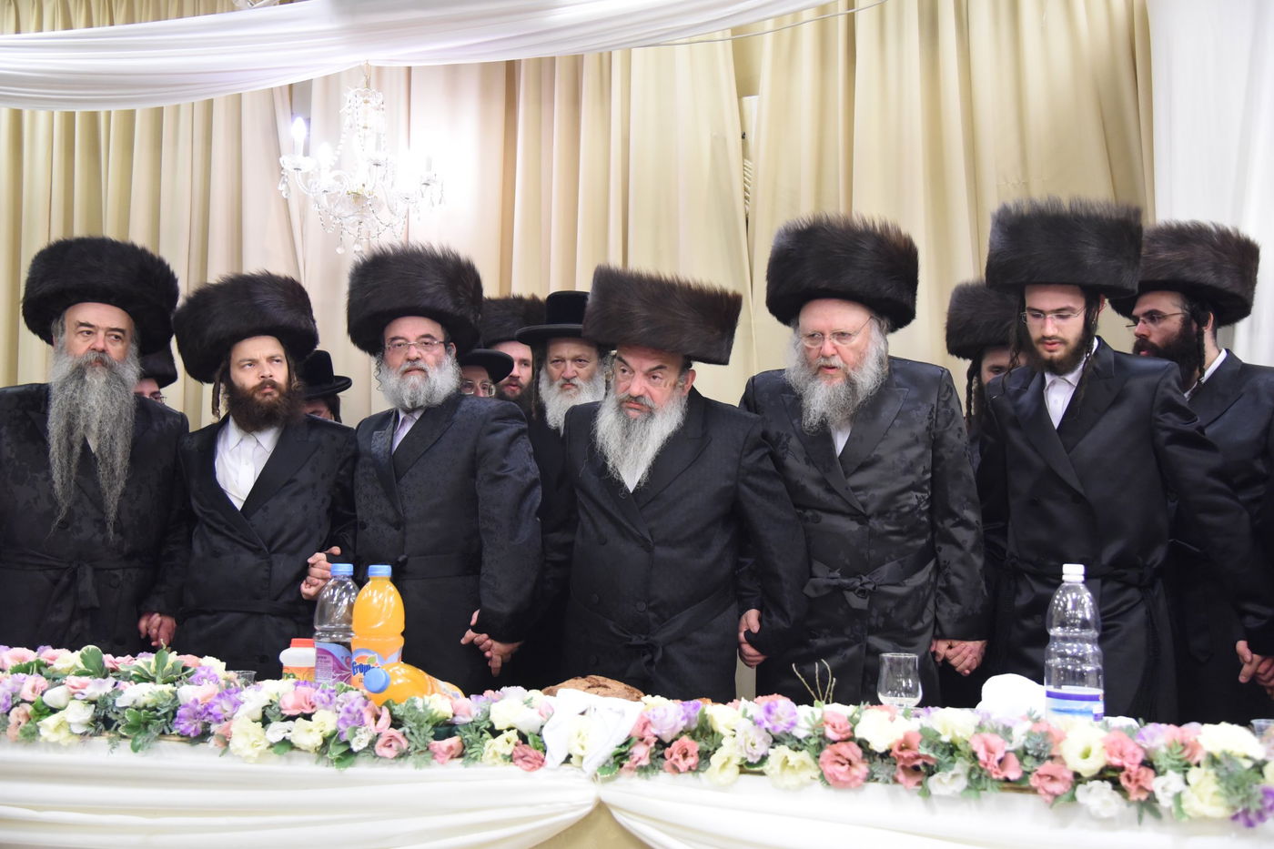 גלריה: חתונת בתו של הרב מרדכי בריסק