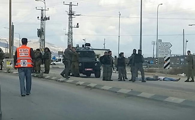 ניסיון פיגוע בצומת תפוח; שני מחבלים נורו