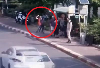 זירת הפיגוע