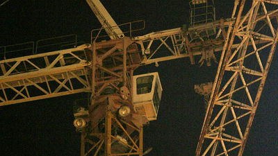 המנוף עליו מתבצר החשוד