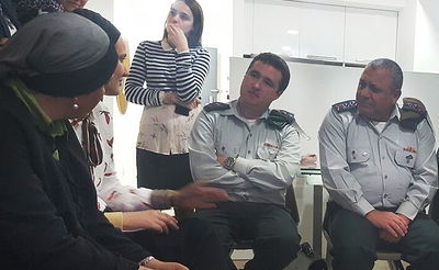 הרמטכ"ל גדי איזנקוט ניחם את האלמנה אדל בניטה