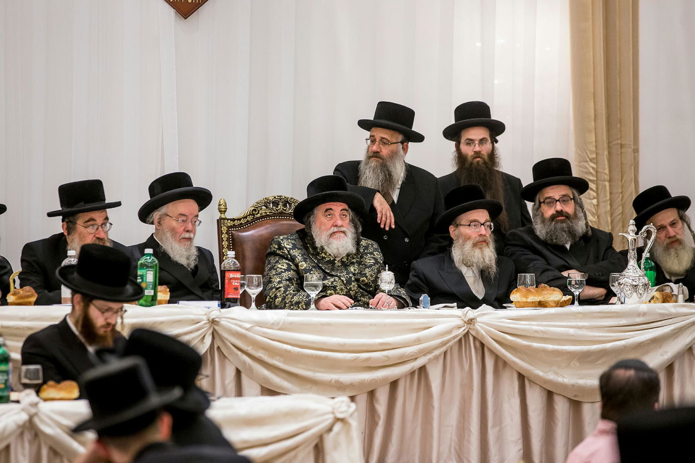 גלריה: דינר עם האדמו"ר מויז'ניץ בבורו פארק