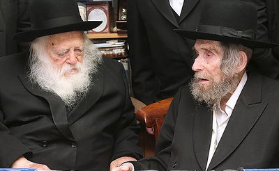 מרנן הגראי"ל שטיינמן והגר"ח קנייבסקי