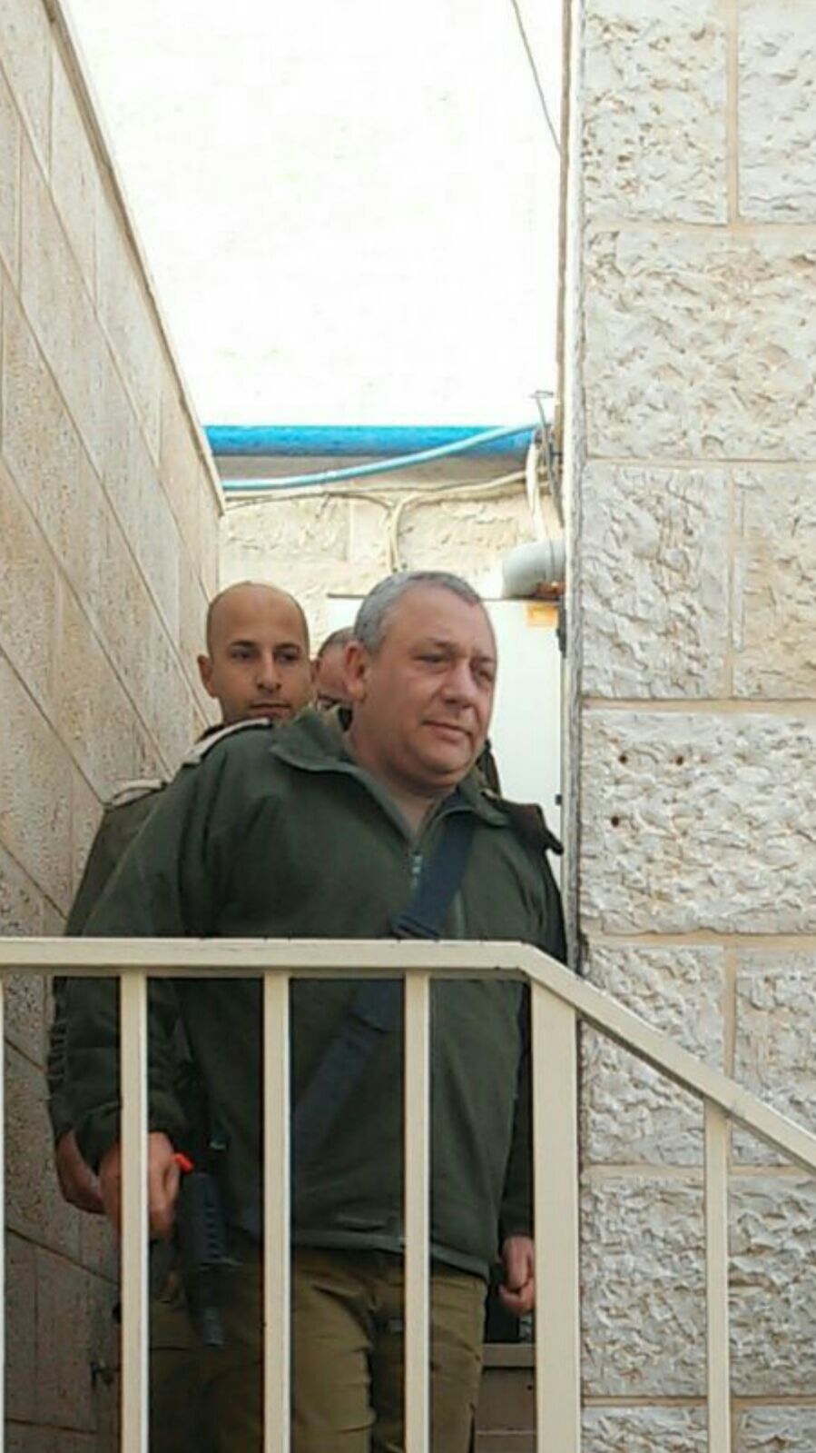 תיעוד: הרמטכ"ל גדי אייזנקוט ביקר בקבר רחל אמנו