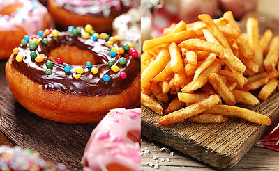 צ'יפס וסופגניות, תתרחקו