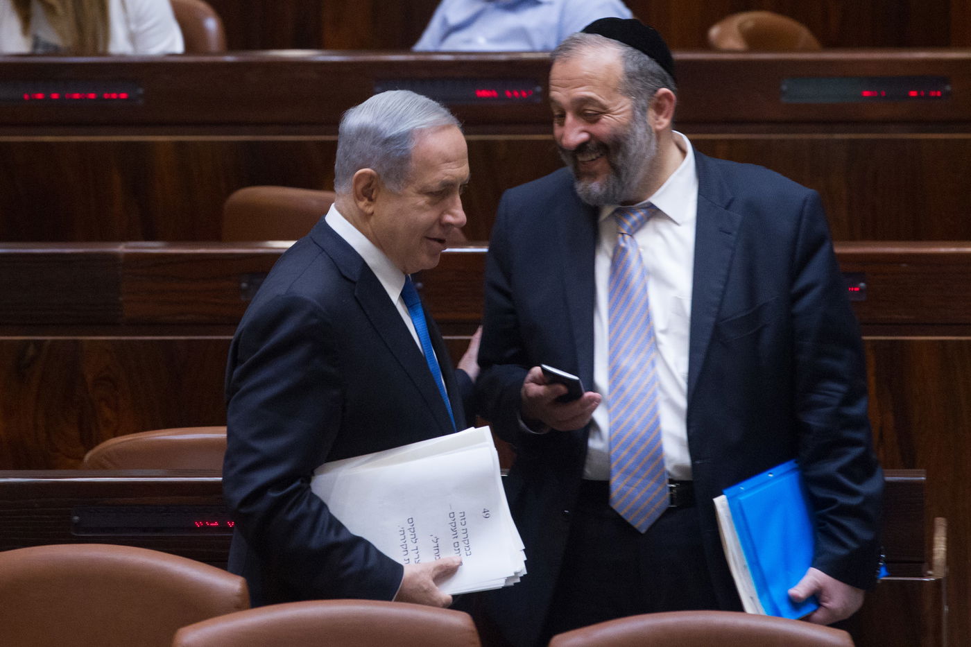 עומד בהסכמים, אין לי טענות. דרעי וראש הממשלה