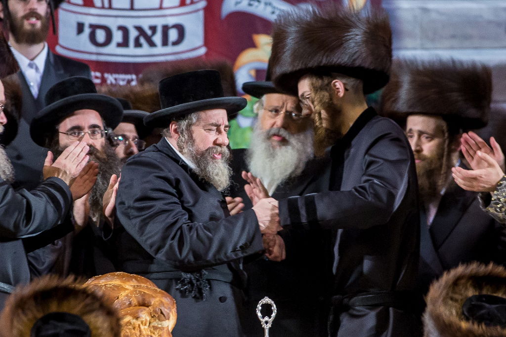 שמחת סאטמר-מונסי • החתונה ושבע ברכות