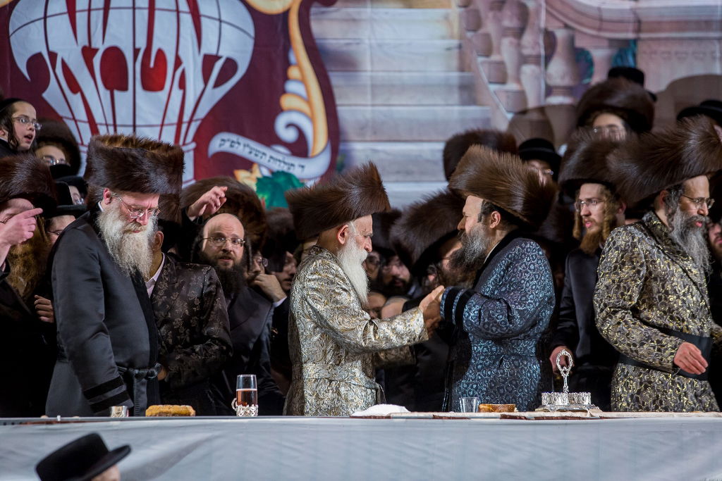 שמחת סאטמר-מונסי • החתונה ושבע ברכות