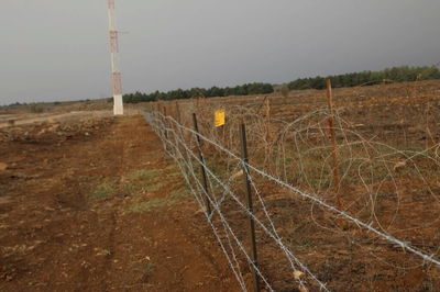 שדות המוקשים ברמת הגולן מגודרים מחדש