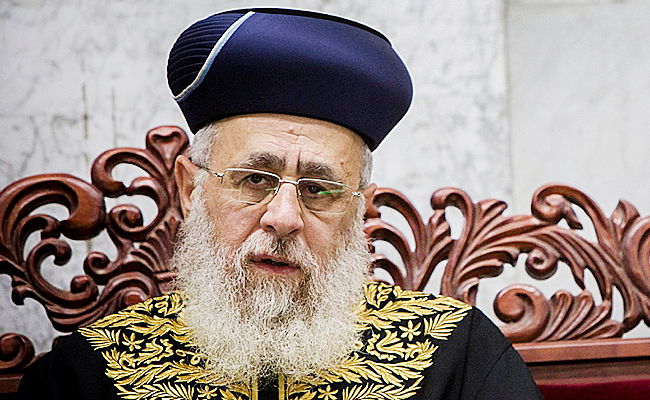 הראשל"צ: "אל תצלמו גופות של נרצחים בפיגועים"