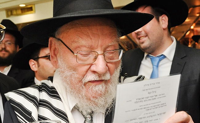 מנהל סמינר "אור החיים" הרב נחמיה ציטרון הלך לעולמו