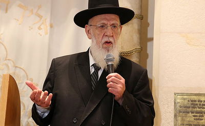 נשיא המועצת הגר"ש כהן