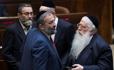 ההצבעה על חוק הגיוס