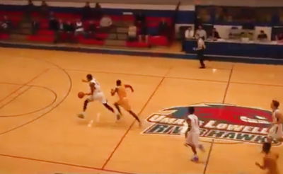 לא נעים: גם החטיא הטבעה וגם שבר את הסל