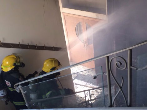 בגלל הפלטה: שריפה פרצה בשבת בבית כנסת במאה שערים