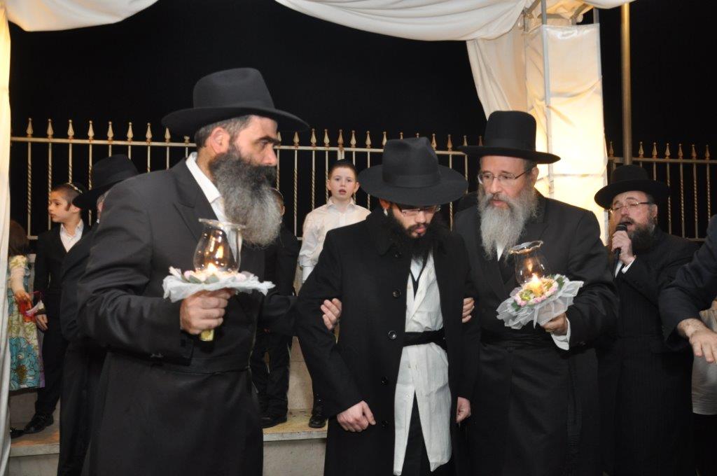 שמחת נישואי נכדת רבה של בני ברק הגרמי"ל לנדא • גלריה