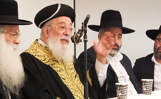 הגר"ש עמאר: "למנהגי מרוקו שורשים עתיקים מימי שלמה המלך"