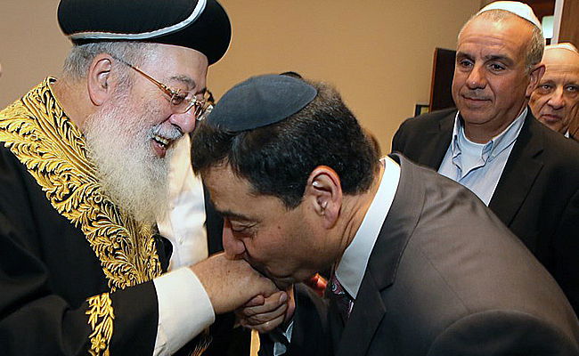 צבי עמר והגר"ש עמאר