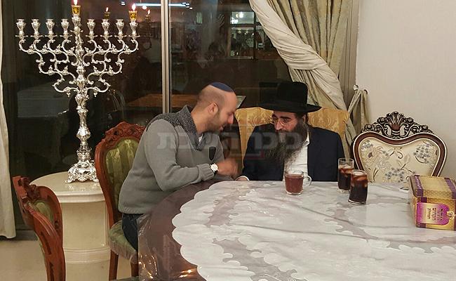 בנו של גפסו אצל הרב פינטו