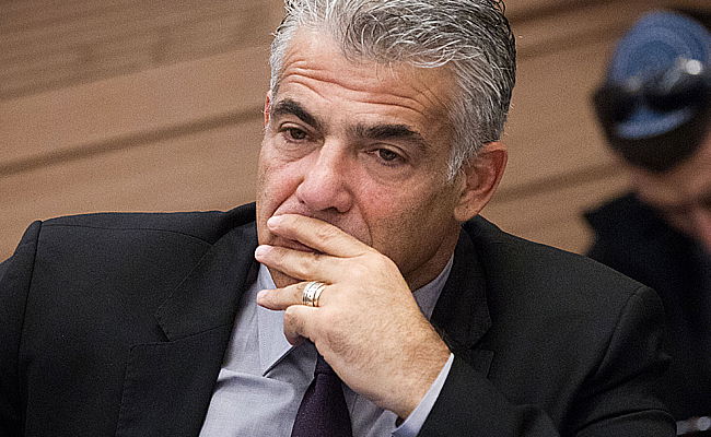 יו"ר 'יש עתיד' יאיר לפיד