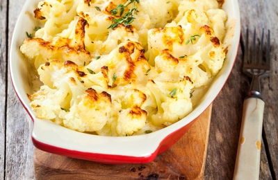 כרובית מוקרמת פרווה