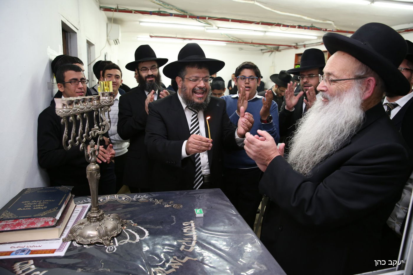 חבר המועצת רבי משה מאיה: "חנוכה זה גילוי ואור". גלריה