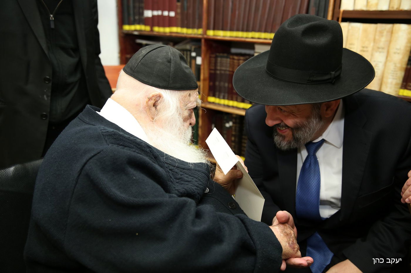 אריה דרעי הזמין את גדולי ישראל לחתונת בתו