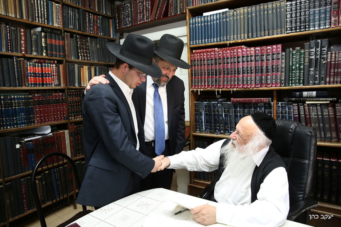 אריה דרעי הזמין את גדולי ישראל לחתונת בתו