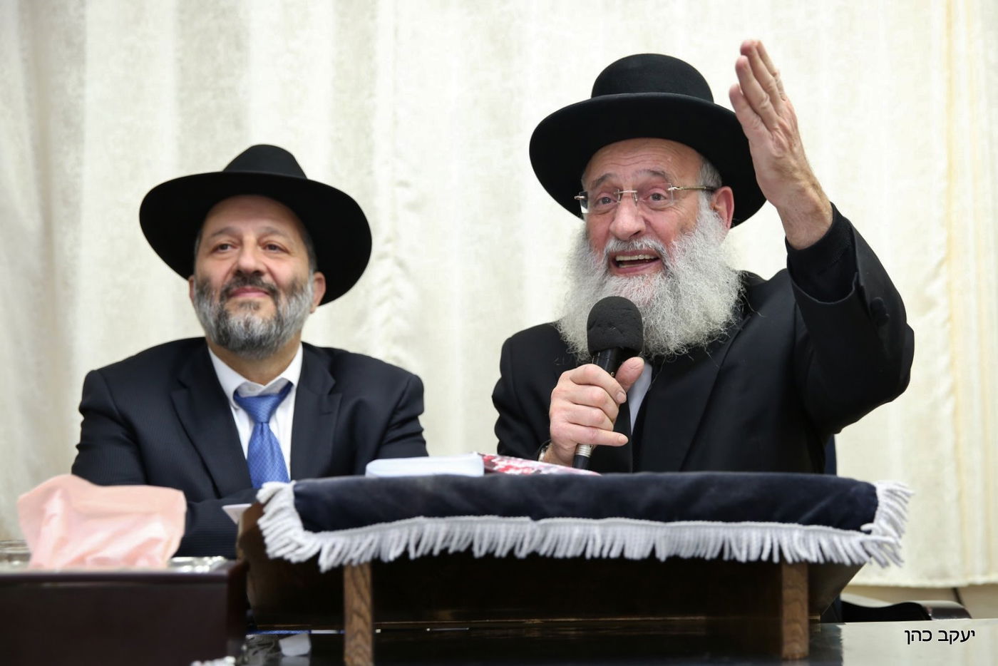 אריה דרעי הזמין את גדולי ישראל לחתונת בתו