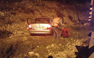 פצוע קשה ופצועה קל מירי של מחבלים סמוך לישוב אבני חפץ