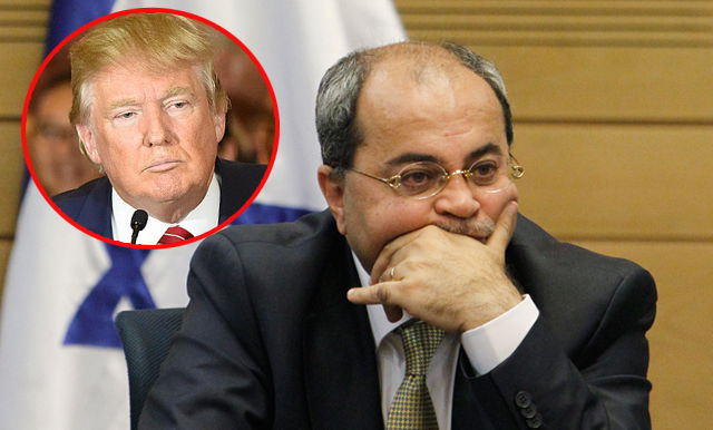 אחמד טיבי: "לאסור כניסת הניאונאצי דונלד טראמפ לכנסת"