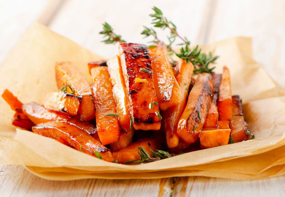 בטטה צלויה ברוטב סילאן